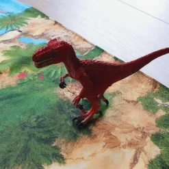 Spieldecke Dinosaurier-Welt, Spielteppich Auf Hochwertiger, ägyptischer Baumwolle -Outlet STOFFWELTEN Store spieldecke dinosaurier welt spielteppich auf hochwertiger aegyptischer baumwolle12