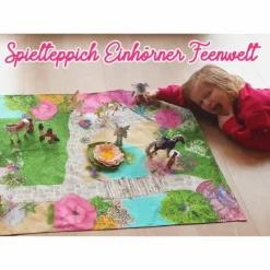 Spieldecke Feenwelt, Einhorn, Elfen, Spielteppich Auf Hochwertiger, ägyptischer Baumwolle 14 Spieldecke Feenwelt, Einhorn, Elfen, Spielteppich Auf Hochwertiger, ägyptischer Baumwolle -Outlet STOFFWELTEN Store spieldecke feenwelt einhorn elfen spielteppich auf hochwertiger aegyptischer baumwolle3
