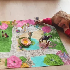 Spieldecke Feenwelt, Einhorn, Elfen, Spielteppich Auf Hochwertiger, ägyptischer Baumwolle 15 Spieldecke Feenwelt, Einhorn, Elfen, Spielteppich Auf Hochwertiger, ägyptischer Baumwolle -Outlet STOFFWELTEN Store spieldecke feenwelt einhorn elfen spielteppich auf hochwertiger aegyptischer baumwolle4