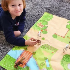 Spieldecke Pferdewelt, Spielteppich Auf Hochwertiger, ägyptischer Baumwolle -Outlet STOFFWELTEN Store spieldecke pferdewelt spielteppich auf hochwertiger aegyptischer baumwolle7