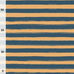 Streifen Blau Kombistoff (Kleiner Elefant) Jersey