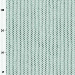 Strickoptik Kombistoff (Mauer Schneemann) Sommersweat