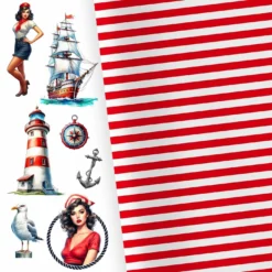 Surprise Bag Damen Juli 2023, APPLIKATIONEN + Kombistoff