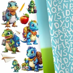 Surprise Bag Jungen (5+) Juli 2023, APPLIKATIONEN + Kombistoff