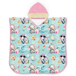 Surprise Bag Mädchen (1-5 Jahre) August 2023, Musselin-Poncho (Nähset) 2-6 Jahre