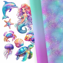 Surprise Bag Mädchen (5+) Juli 2023, APPLIKATIONEN + Kombistoffe