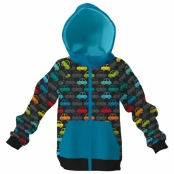 Sweatjacke, "Autos" (Nähset)