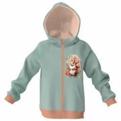 Sweatjacke, "Eichhörnchen" (Nähset)