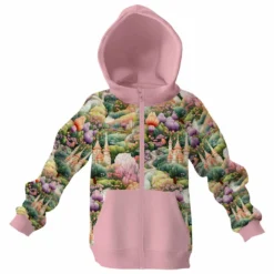 Sweatjacke, "Märchenschloss" (Nähset)