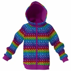 Sweatjacke, "Rainbow" (Nähset)