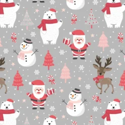 Winterfreunde Auf Hochwertiger, Super Weicher, ägyptischer Baumwolle, Weihnachten