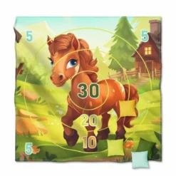 Wurfspiel, Pferd (Nähset)