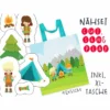 XL Cut, Sew & Play Nähset Inkl. Großer Tasche WUNSCHNAME Camping Kids Canvas