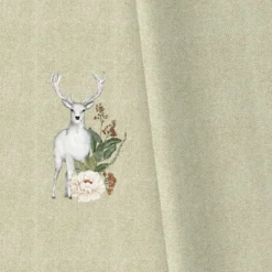 XL PANEL + Kombistoff, Hirsch, Sommersweat