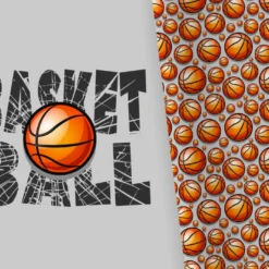 XL Panel + Kombistoff Sports, Basketball, (2 In 1)
