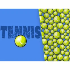 XL Panel + Kombistoff Sports, Tennis, (2 In 1)